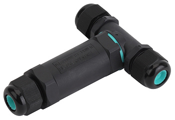 ЭРА NO-224-20 Коннектор кабельный T-образный IP68 3-Pin