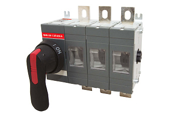 TDM Рубильник ВНК-39-1 3П 630А с установленной фронтальной ручкой управления SQ0744-0006