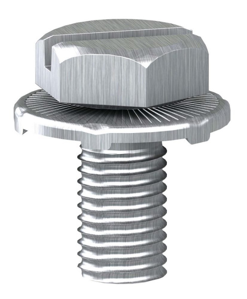 Купить SE Винт шестигранный с невыпадающей шайбой М4 (упак.=100 шт.) AF1VA410