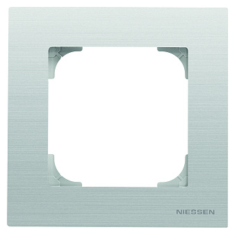 ABB SKY Нержавеющая сталь Рамка 1-постовая 2CLA857100A1401