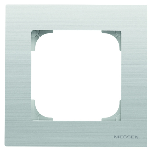 ABB SKY Нержавеющая сталь Рамка 1-постовая 2CLA857100A1401