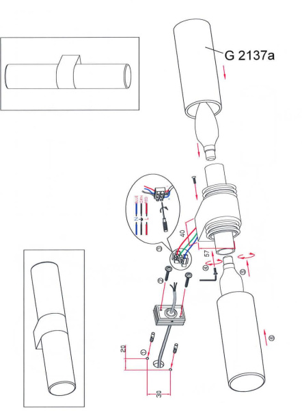 Купить Odeon Light Светильник настенный 2137/2W ODL11 727 хром IP44 E14 2*40W 220V WANT