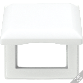 JUNG Откидная крышка 80,5 x 80,5 мм противоударная слоновая кость AS581BFKL