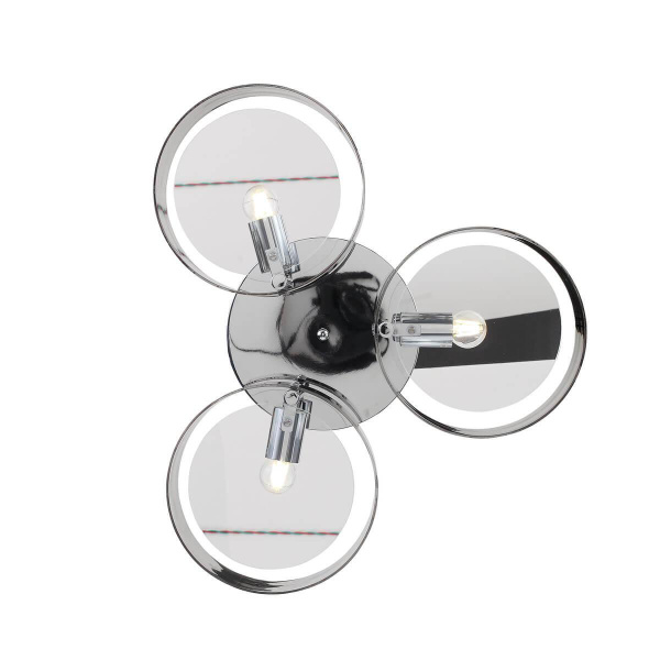 Купить Evoluce SL483.702.03 Люстра потолочная Хром/Дымчатый E27 3*40W