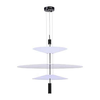 ST LUCE SL6101.423.01 Люстра подвесная Черный/Белый LED 1*15W 3000K