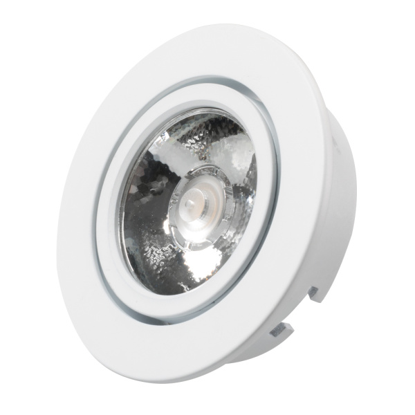 Arlight Светодиодный светильник LTM-R65WH 5W Warm White 10deg (IP40 Металл, 3 года) 020768