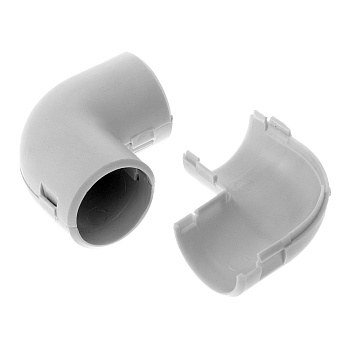 Промрукав Соединитель угловой разборный д20 (5шт/550шт уп/кор) PR.07520м