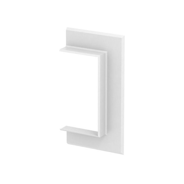 OBO Bettermann Рамка настенная стыковая кабель-канала Rapid 80, 70x130 мм, ABS-пластик, белый 6274820
