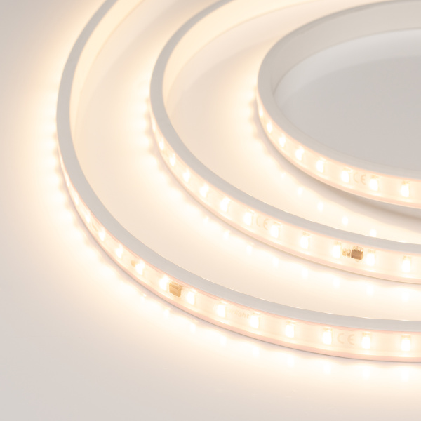 Купить Arlight Светодиодная лента ARL-50000PV-230V Warm2700 (5630, 72 LED/m, WP2) (14 Вт/м, IP65) 027054