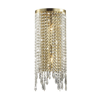 Odeon Light 5028/2WA MODERN ODL23 431 золотой/прозрачный металл/хрусталь Бра E14 2*40W CHOKKA