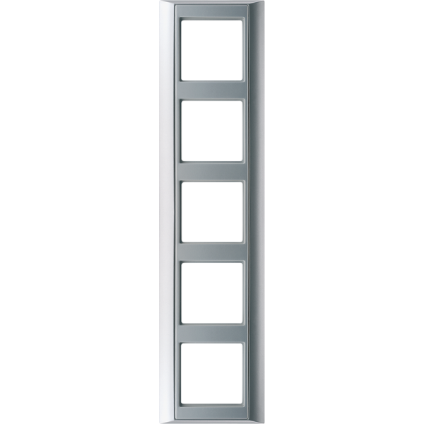 JUNG А Plus Алюминий Рамка 5-ая AP585AL