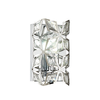 ST Luce SL1104.101.01 Светильник настенный хром/прозрачный E14 1*60W