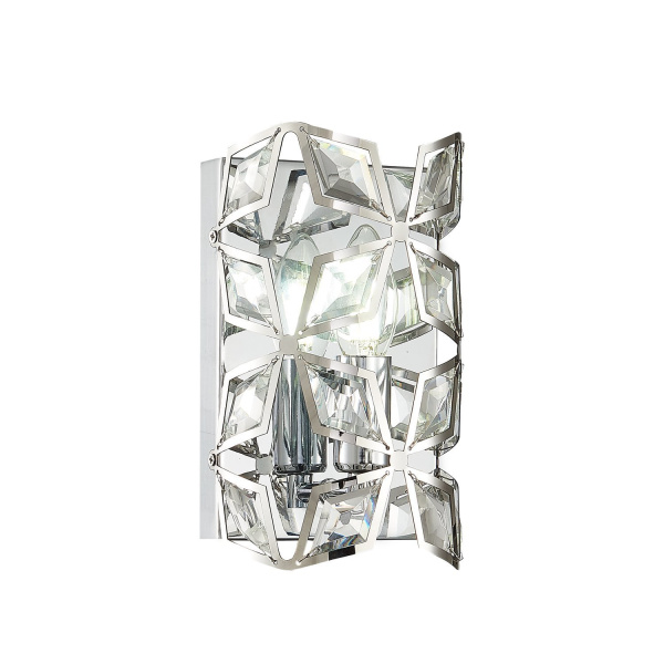 ST Luce SL1104.101.01 Светильник настенный хром/прозрачный E14 1*60W