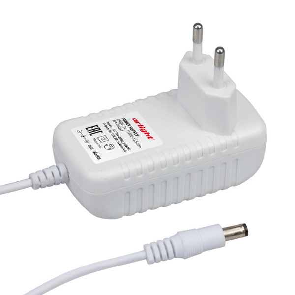 Arlight Блок питания ARDV-24-12AW-J3.5mm (12V, 2A, 24W) (Адаптер) 024347