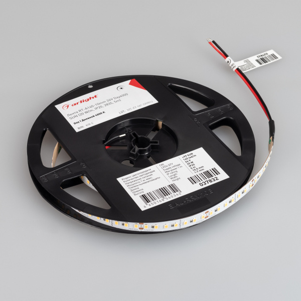 Купить Arlight Лента RT-A140-10mm 24V Day4000 SUN (20 W/m, IP20, 2835, 5m) (-) 037832