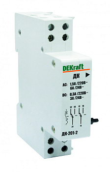 DEKraft Контакт дополнительный ДК-201 1НО и 1НЗ 18027DEK