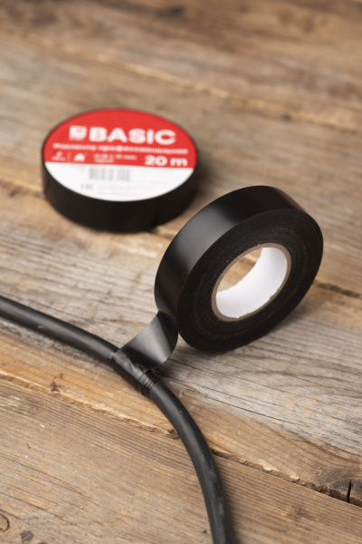 Купить EKF Basic Изолента класс А (0,18х19мм) (20м.) черная