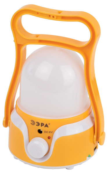 ЭРА Фонарь кемпинговый светодиодный KA-801 "Гном" аккумуляторный 4 Вт, 1700мАч 5V, USB, подвес + диммер