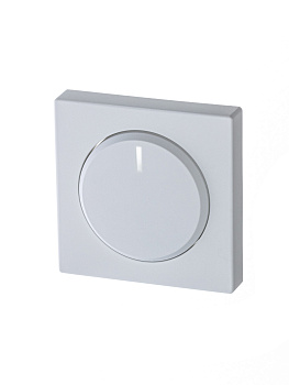 ABB BJE Solo/Future Белый бархат Накладка светорегулятора поворотного 2CKA006599A2961