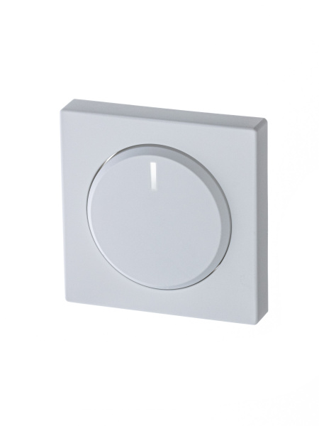 ABB BJE Solo/Future Белый бархат Накладка светорегулятора поворотного 2CKA006599A2961