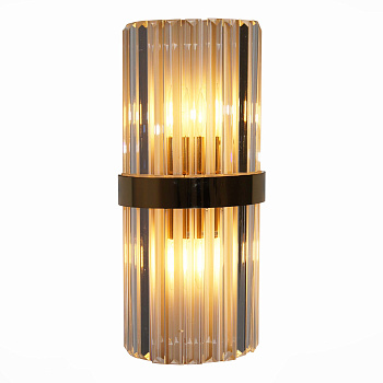 ST LUCE  SL1176.201.02 Бра Золотистый/Золотистый, Прозрачный E14 2*40W