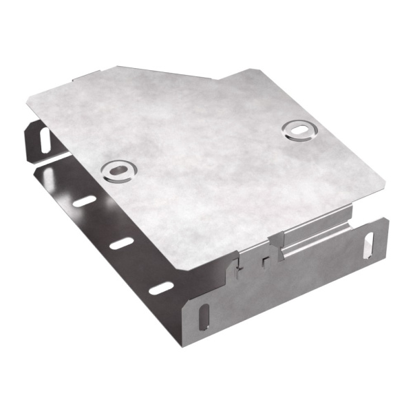 Промрукав Переходник правый с крышкой Стандарт 200х150х50 PR16.0508