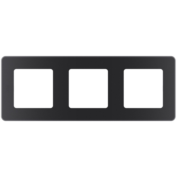 Legrand INSPIRIA Антрацит Рамка - 3 поста 673953