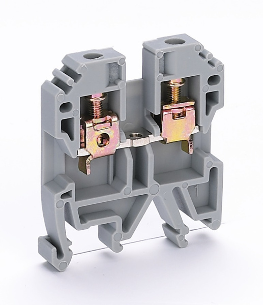 Dekraft Зажим наборный 35А 4мм2 ЗН-101 серый