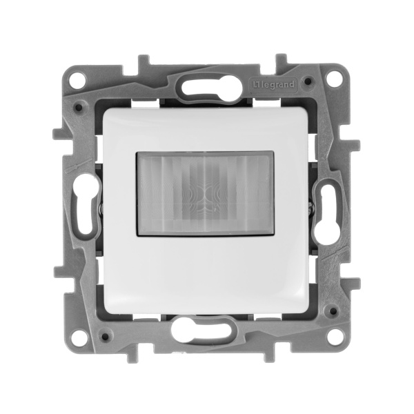 Купить Legrand Etika Белый Датчик движения без нейтрали 400Вт 672217