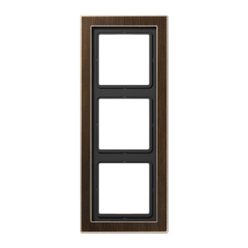 JUNG Античная латунь рамка 3-постовая MED2983AT