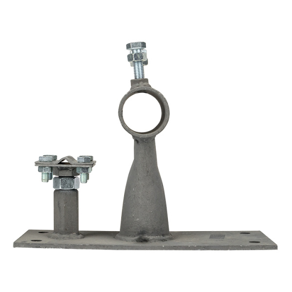 Купить EKF PROxima Держатель мачты молниеприемника к стене, D=40мм, вынос 100мм с гайкой