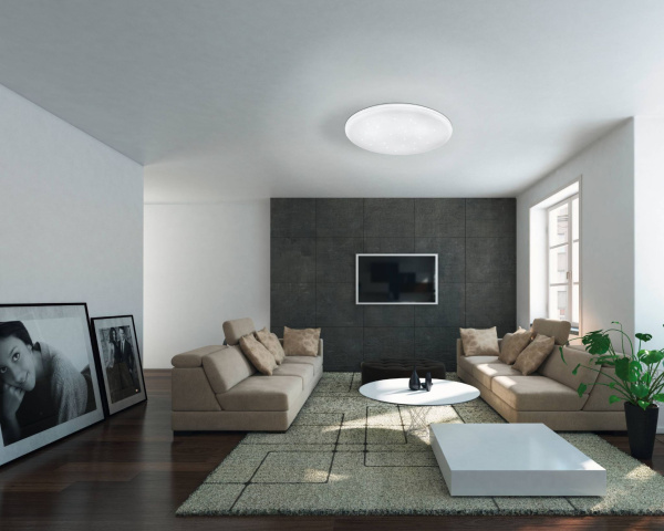 Купить Eglo 97878 Cветодиодный настенно-потолочный светильник FRANIA-S, 17,3W (LED), 2000lm, 330, H70, cталь, белый