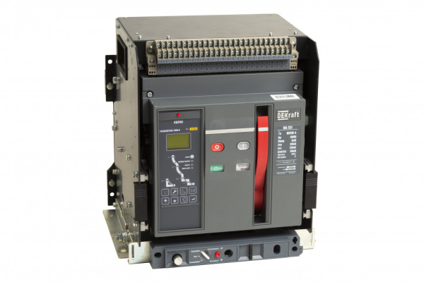 DEKraft Автоматический выключатель воздушный выкат. 3P 1000А 80кА Расцепитель H ВА-731 21741DEK