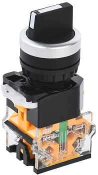 IEK Переключатель D8-20X33 3 положения 2з черный