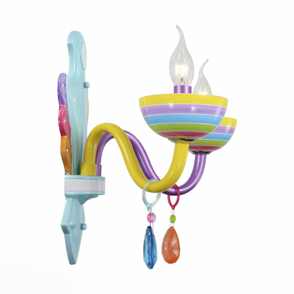 Купить ST LUCE SL672.781.02 Бра  Разноцветный/Разноцветный E14 2*40W