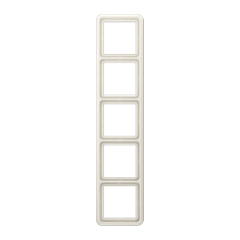 JUNG CD 500 Бежевая Рамка 5-ая CD585W