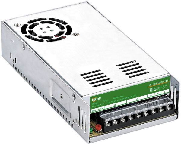 Dekraft Импульсный источник питания 500Вт 36В 13,8А ИП-505