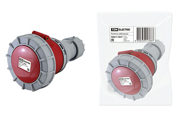 TDM Розетка кабельная IP67 32А 3Р+РЕ 380В SQ0611-0027