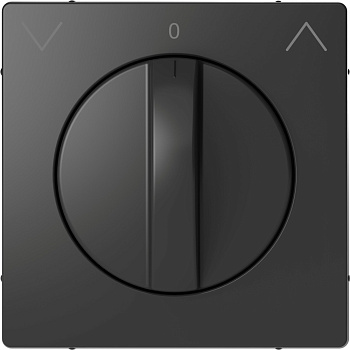 SE Merten D-Life Антрацит Накладка центральная для поворотного мех-ма рольставней MTN3875-6034