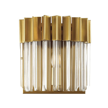 Odeon Light 4675/1W ODL20 425 бронзовый/прозрачный Бра E14 1*40W 220V MORIA