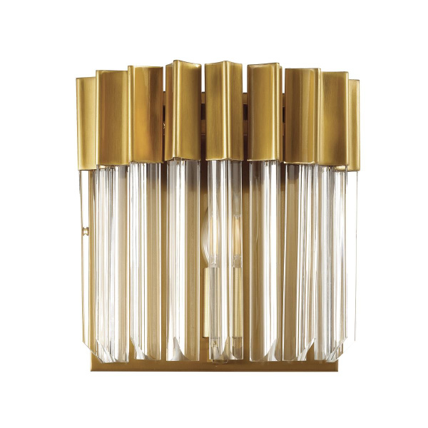 Odeon Light 4675/1W ODL20 425 бронзовый/прозрачный Бра E14 1*40W 220V MORIA