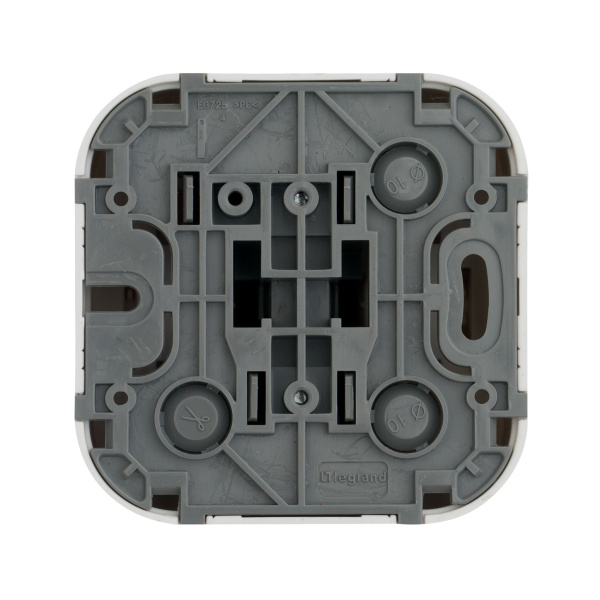 Купить Legrand Quteo Белый Кнопка 1-клавишная 6А 782205