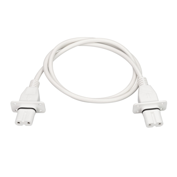 Arlight Коннектор ARL-TAIL-1000-CON-FF-2pin (WH) (IP20 Пластик, 5 лет) 030994