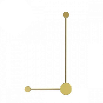 Odeon Light 3900/10WG ODL20 129 золотистый/металл Настенный светильник LED 4000K 10W 220V SATELLITE