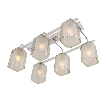 Citilux CL159160 Румба Белый+Хром Светильник Люстра