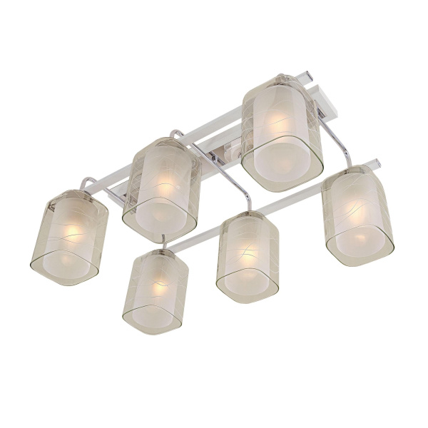 Citilux CL159160 Румба Белый+Хром Светильник Люстра