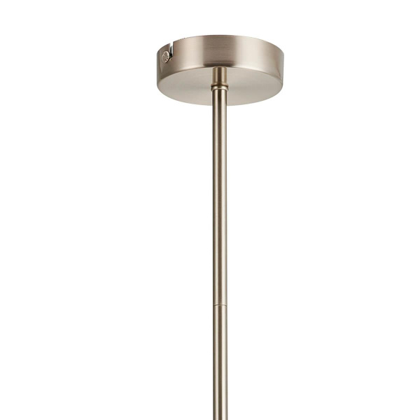 Купить Favourite 2650-14P подвесная люстра Каркас цвета никель, плафоны из выдувного стекла дымчато-серого цвета