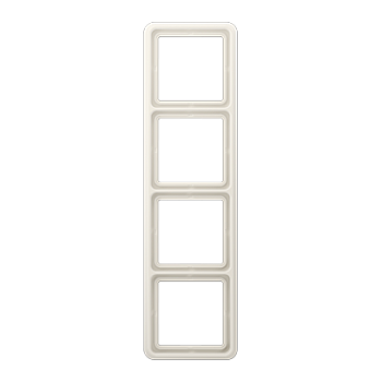 JUNG CD Бежевая Рамка 4-ая ударопрочная ударопрочная CD584WUW