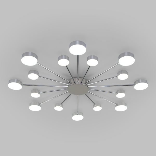 Eurosvet 90242/16 Светильник потолочный хром a053443