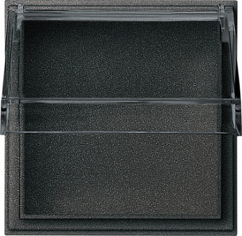 Gira TX-44 Антрацит Панель с прозрачной крышкой 040967